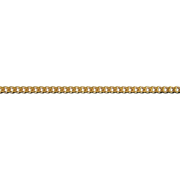 Bevelled Curb Diamond Cut Chain 2.10mm