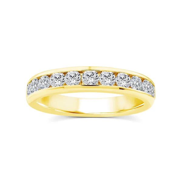 1.00ct Lab Grown Diamond Ring in 9K Yellow Gold