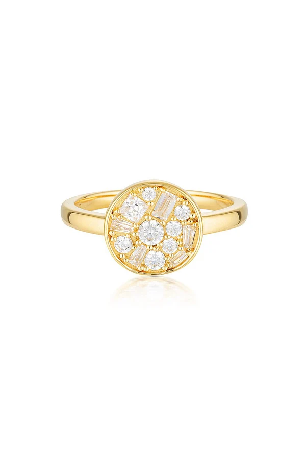 GEORGINI Mosaic Disc Ring
