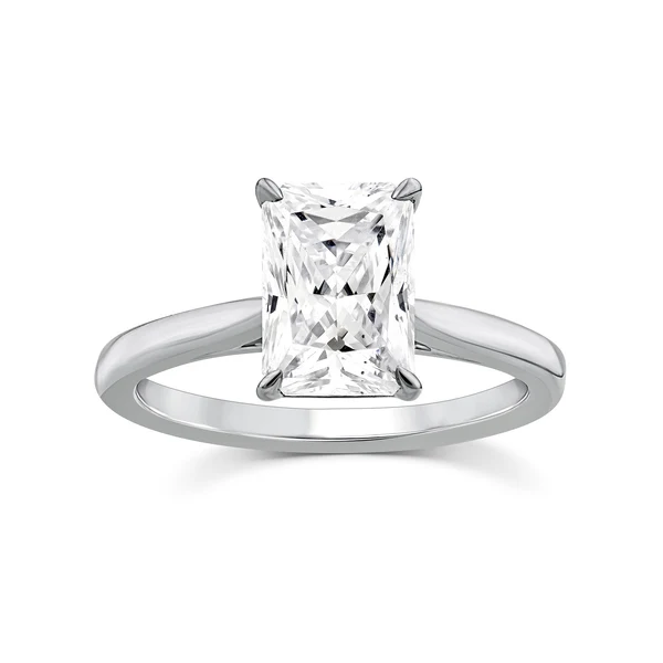 2.00ct Lab Grown Diamond Ring in 9K White Gold