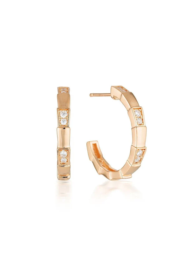 GEORGINI Emilio Vega Hoop Earrings