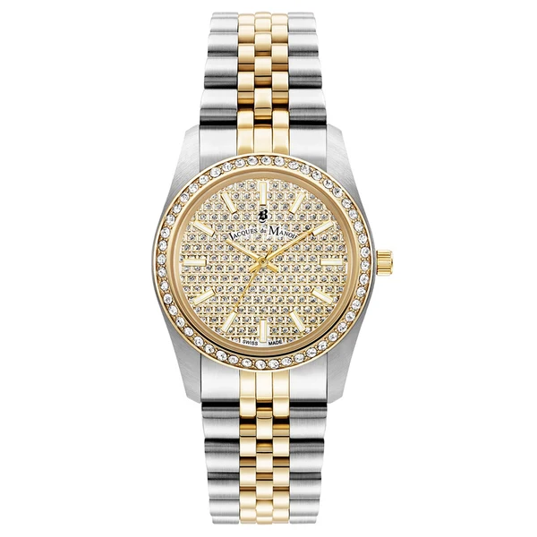 Jacques Du Manoir Swiss Inspiration Glamour Two Tone Watch