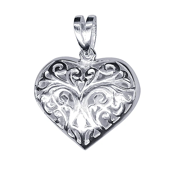 Filigree Heart Pendant