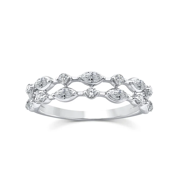 0.40ct Lab Grown Diamond Ring in 9K White Gold