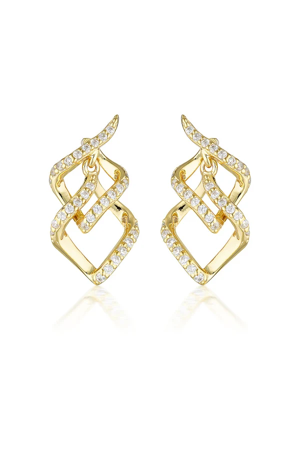 GEORGINI Red Carpet Aria Earrings