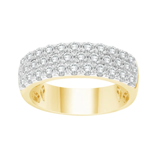 1.00ct Lab Grown Diamond Ring in 9K Yellow Gold