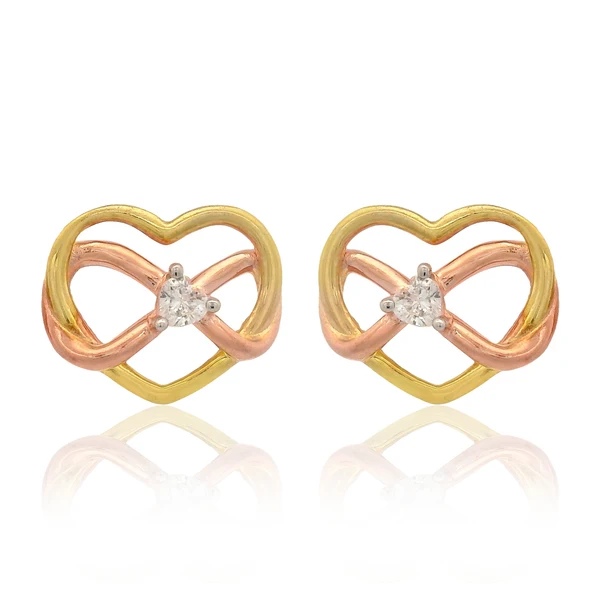 GEORGINI Forever Hearts Club Love On Loop Earrings