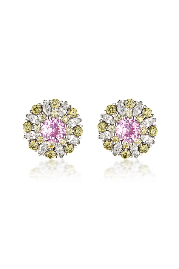 GEORGINI Summer Sorbet Berry Bloom Earrings