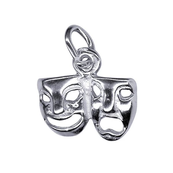 Drama Mask Charm 9mm x 13mm