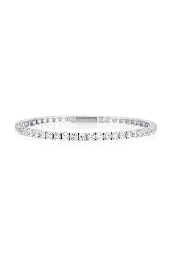 GEORGINI Selena 3mm Tennis Bracelet Large 19.5cm