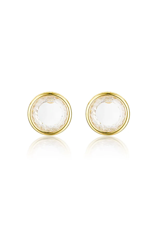 GEORGINI Noel Nights Sliced Stone Earrings