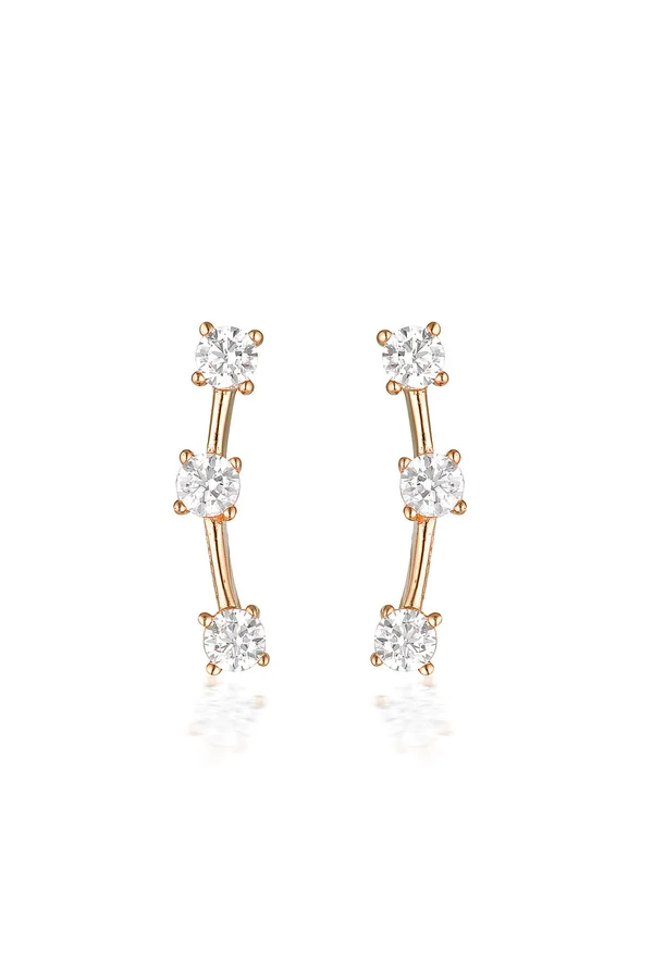 GEORGINI Noel Nights Tinsel Earrings