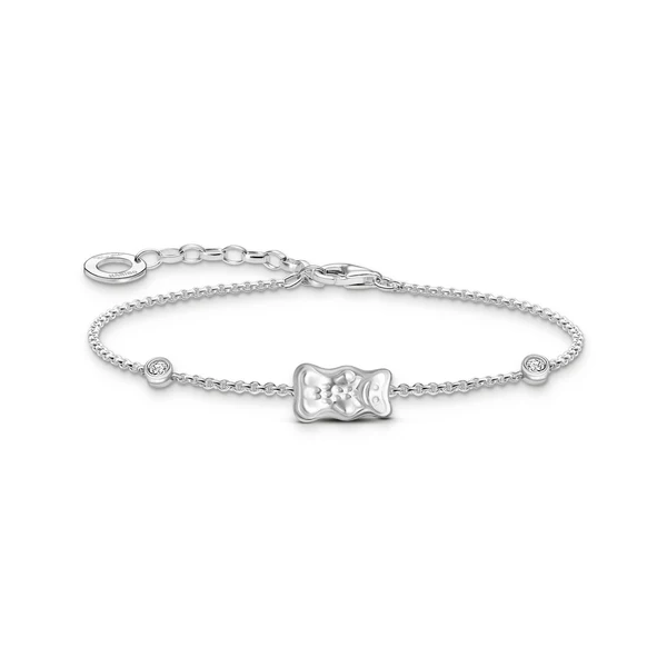 THOMAS SABO Bracelet with Silver HARIBO goldbear and zircornia