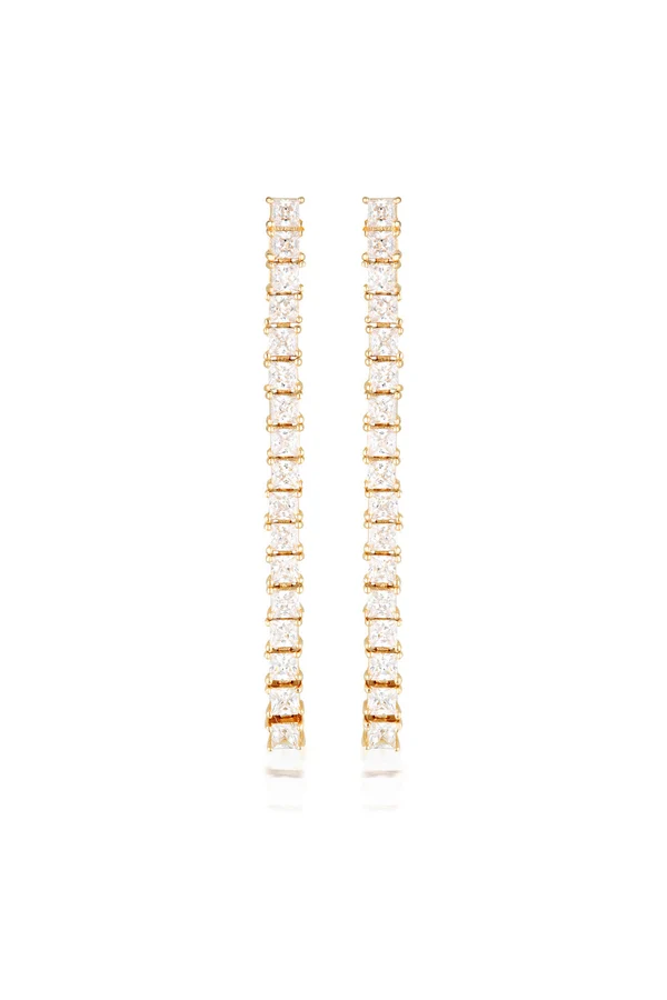 GEORGINI Iconic Bridal Vera Earrings