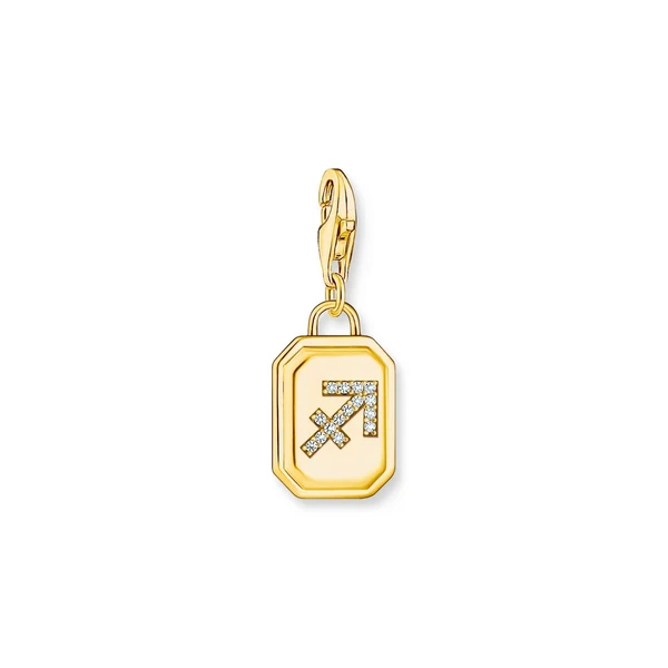 THOMAS SABO Charm Pendant Sagittarius Zodiac Sign Gold