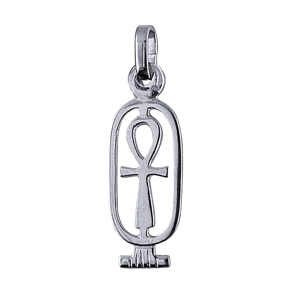 Cartouche in Ankh Charm