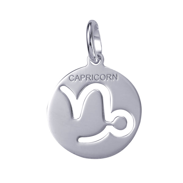 Capricorn Zodiac Charm 15mm