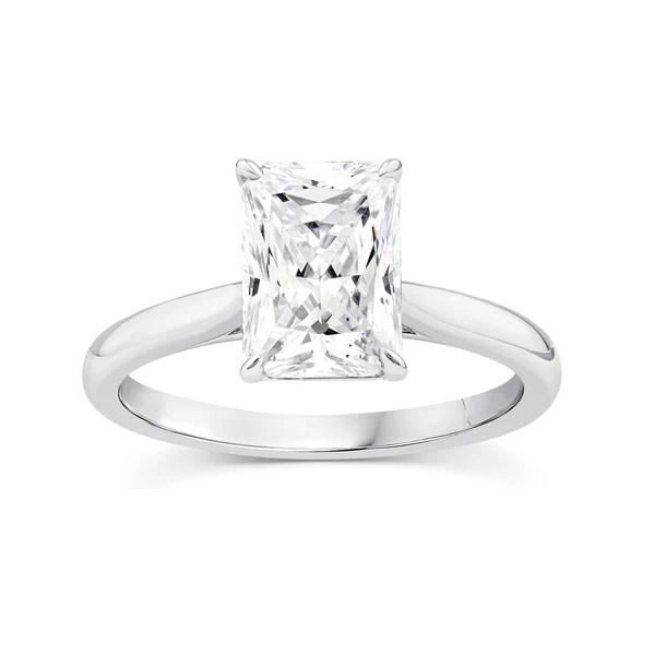 1.00ct Lab Grown Diamond Ring in 9K White Gold