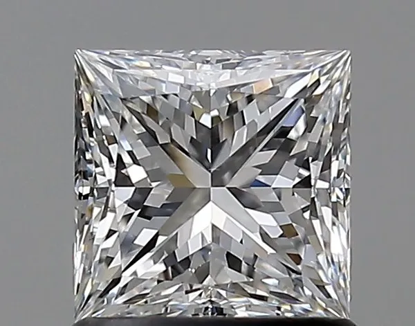 1ct PRINCESS E VS1 Natural diamond