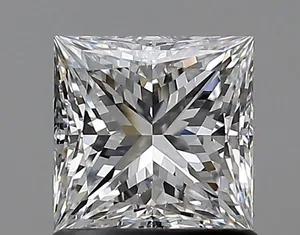 1ct PRINCESS E VS1 Natural diamond