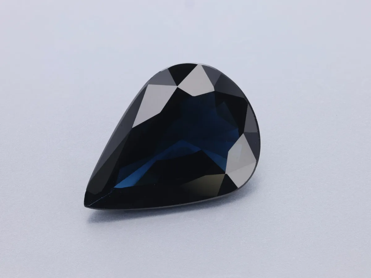 4.46ct Blue Sapphire, Pear Shape gemstone