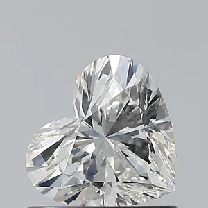 0.7ct HEART H VVS2 Natural diamond