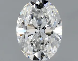 0.46ct OVAL E VVS2 Natural diamond