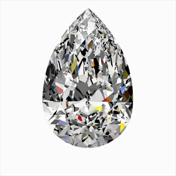0.38ct PEAR E VVS2 Natural diamond