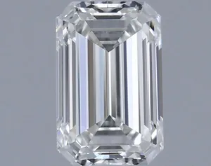 0.44ct EMERALD H VVS1 Natural diamond
