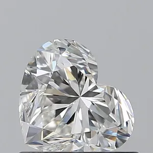 0.71ct HEART H VS1 Natural diamond