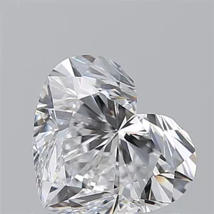 0.9ct HEART D VVS1 Natural diamond