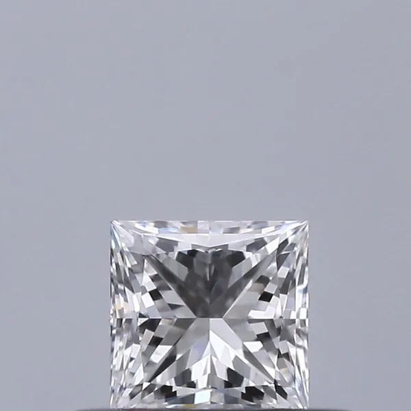 0.3ct PRINCESS D VVS1 Natural diamond