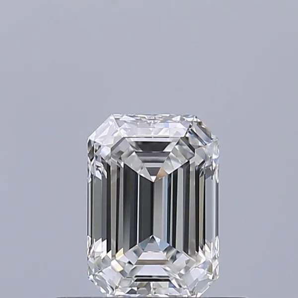 0.51ct EMERALD E VVS1 Natural diamond