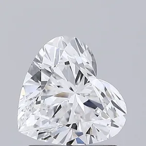 1.05ct HEART D VVS2 Lab diamond