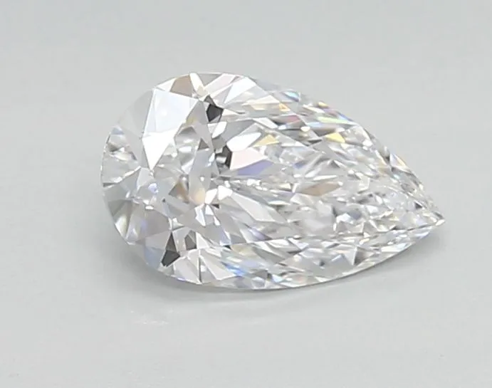 0.69ct PEAR D FL Lab Grown diamond