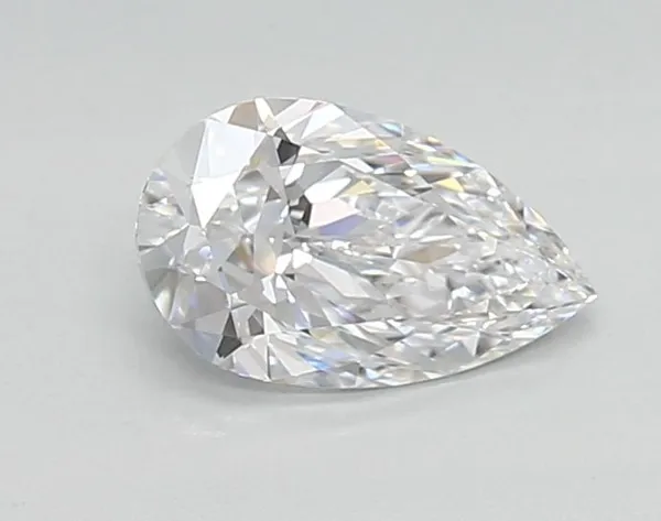 0.69ct PEAR D FL Lab diamond