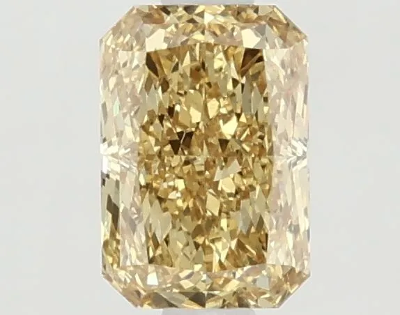 1.03ct RADIANT Fancy Vivid Yellow VVS2 Coloured Lab diamond