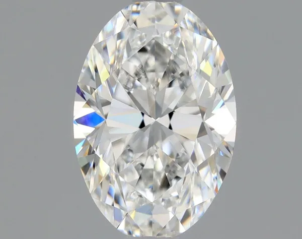 0.6ct OVAL F VVS2 Natural diamond