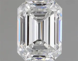 0.62ct EMERALD F VVS1 Natural diamond