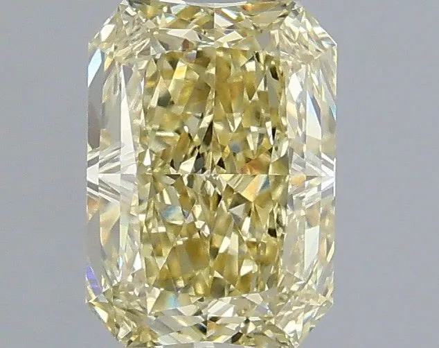 1.09ct RADIANT Fancy Yellow VVS2 Coloured Lab diamond