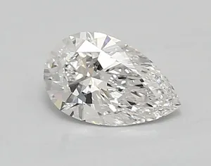 0.87ct PEAR D VVS2 Lab diamond