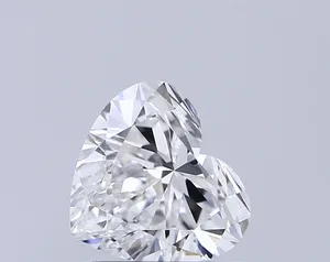 1.01ct HEART D VVS1 Lab diamond