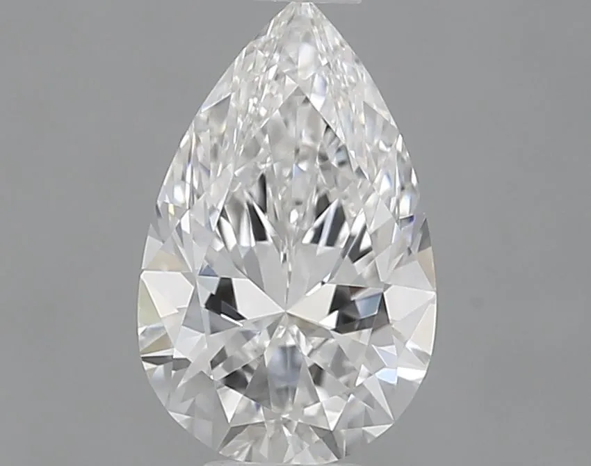 0.53ct PEAR E IF Natural diamond
