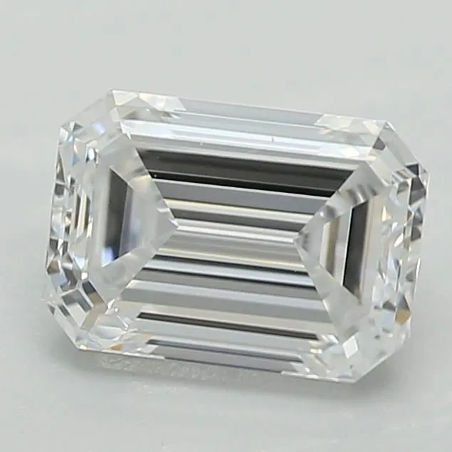 0.60ct EMERALD D VVS2 Lab Grown diamond