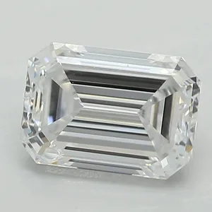 0.6ct EMERALD D VVS2 Lab diamond