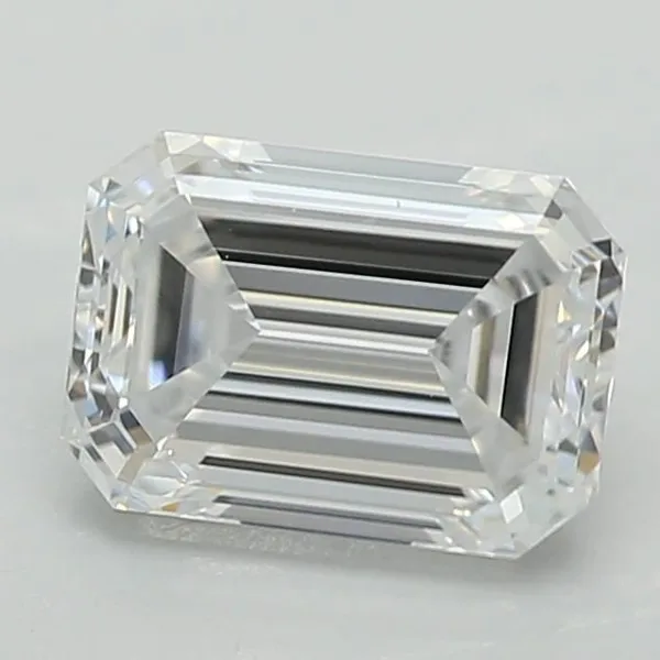 0.6ct EMERALD D VVS2 Lab diamond