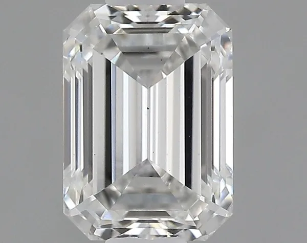 0.7ct EMERALD F VS1 Lab diamond