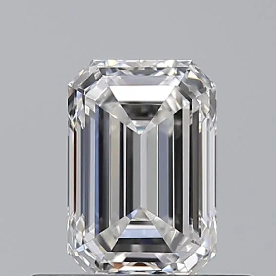 0.6ct EMERALD F VVS1 Natural diamond