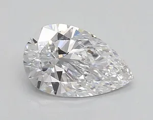0.84ct PEAR D VVS2 Lab diamond