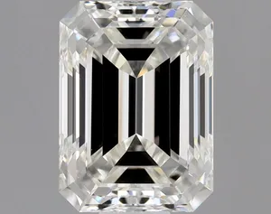 0.6ct EMERALD H VVS2 Natural diamond